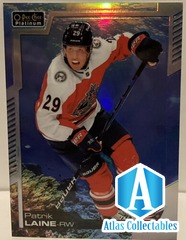 Patrik Laine Aquamarine 004/499 2020-21 O Pee Chee Platinum